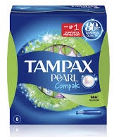 TAMPAX COMPAK PEARL SUPER 18U. (574)