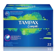 TAMPAX COMPAK SUPER DE 22 UNID. (575)