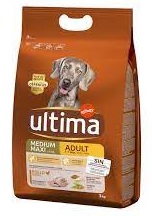 ULTIMA DOG MEDIUM ADULT POLLO 3KG.