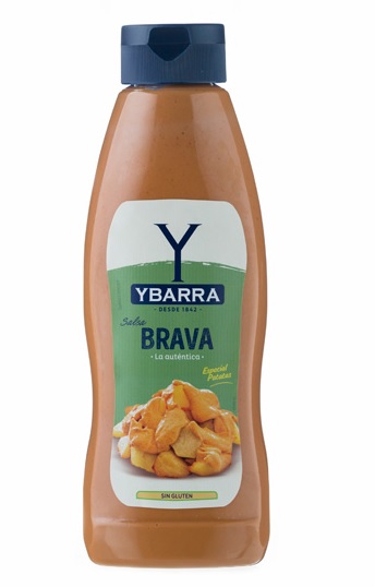 YBARRA SALSA BRAVA PET 250ML.