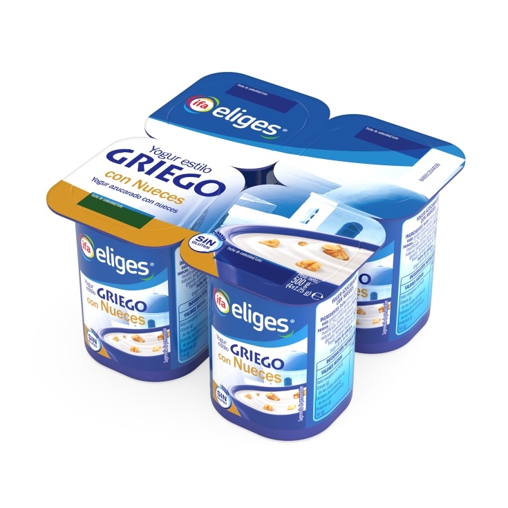 ELIGES YOGUR GRIEGO C/NUEZ P-4X125G (242)