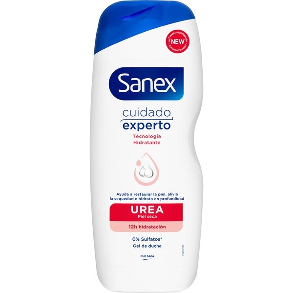 SANEX CUIDADO EXPERTO UREA 600ML. (548)